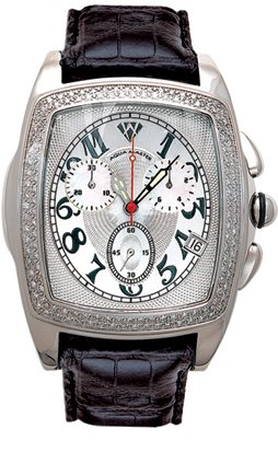 Aqua Master Men's Diamond Watch, 1.50 ctw