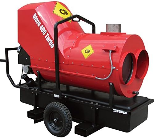 EcoBlaze Blaze Indirect Natural Gas/Propane Space Heater - 399,000 BTU, Model# BLAZE 400D A
