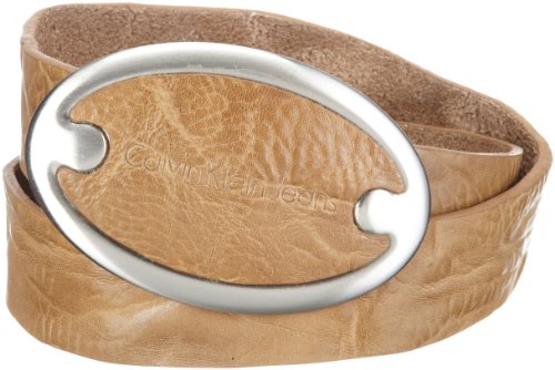 Calvin Klein Jeans Damen G&uuml;rtel CW2097 A6000, Gr. 80, Braun (155) Preisvergleich
