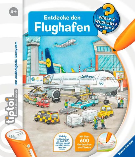 Produkt-Bild: tiptoi Wieso? Weshalb? Warum? Entdecke den Flughafen (ohne Stift)