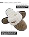 VONMAY Women's Elegant Knitted Cozy Plush Fleece Lined Slip On Indoor House Slippers (7-8 B(M) US, Camel)