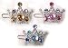 Blue Swarovski Crown Hair Clip