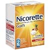 Nicorette Nicotine Polacrilex Gum, Fruit Chill, 2 mg, 100 Count Box