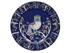 Iittala Taika 11-3/4-Inch Plate, Blue with Design
