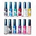10 cheap L.A.COLORS NEON BRIGHT Nail Art Polish cheap ART LACQUER
