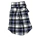 CXB1983(TM) Cute Pet Dog Puppy Clothes Shirt Size XS/S/M/L Blue Red Color (M, Blue)