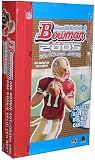 2005 Bowman Football Cards Unopened Hobby Box (24 packs/box, 10 cards/pack)