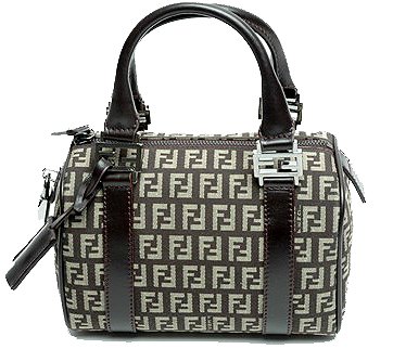 Fendi Authentic Mini Baulotto Handbag Bag