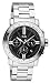 Stainless Steel Genteel Quartz Chronograph Black Dial
