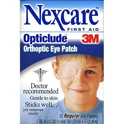 Nexcare Opticlude(TM) Orthoptic Eyepatch, Regular-20ct