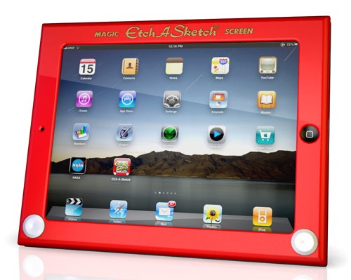 Headcase Etch A Sketch Hard Case for iPad - Red