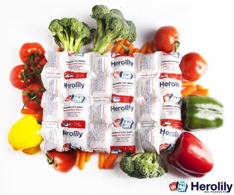 Herolily Advanced Ice Standard Disposable 2 Ply Ice & Heat Packs 3 Sheet Special