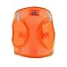 DOGGIE DESIGN American River Step in Wrap Up Ultra Choke-Free Mesh Dog Harness with Safe Night Walking Reflective Strips (Soft Mesh Polyester, Machine Wash and Line Dry) (XXS, Hunter Orange)