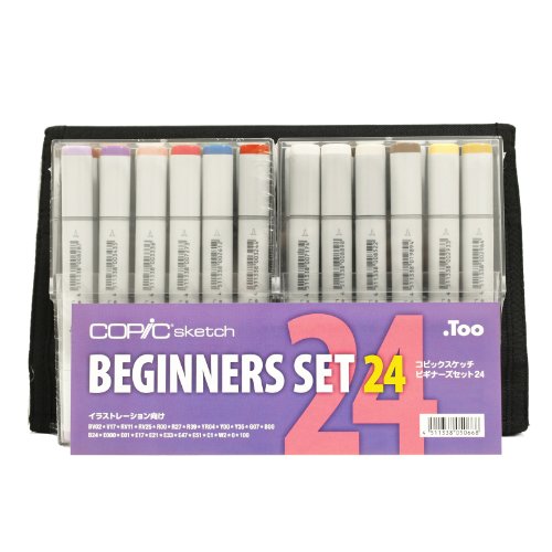 Cover image : 限定品 コピックスケッチ 24色ビギナーズセット