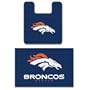 Denver Broncos Two Piece Bath Rug Set