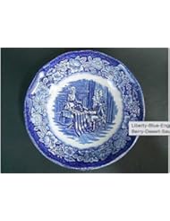 Kitchen: Liberty Blue Staffordshire China Berry Fruit or Desert Bowl - Staffordhire