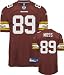 Santana Moss Jersey: Reebok Authentic Maroon #89 Washington Redskins Jersey - 48