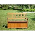 2 Seater Garden Storage Bench