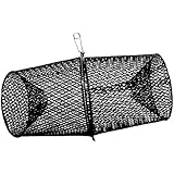 Frabill Minnow Trap Heavy-Duty Vinyl Dipped Steel Mesh Construction (Black)