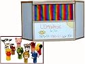 Beka Table-Top Puppet Theater and PlushPups 10-Puppet Combo