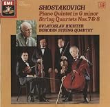 Shostakovich: Piano Quintet in G minor; String Quartets 7 & 8/Borodin string quartet, Sviatoslav Richter