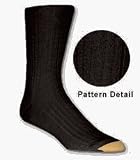 Gold Toe? Canterbury 3 Pack Extended Size Dress Socks