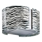 28-inch Island Range Hood - Murano Zebra - MADE in ITALY
