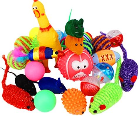 Cat Care Pet Toy Assorted Pack for Kitty (30 Pack)