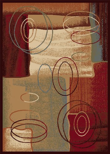Traditional Area Rug, Home Dynamix Madlena Brown.