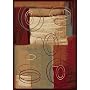 Traditional Area Rug, Home Dynamix Madlena 5'x8' Brown.