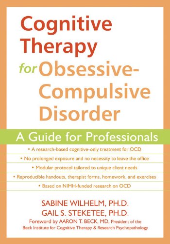 cognitive therapy for obsessive compulsive disorder a guide for professionals