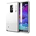 Note 4 Case, Ghostek Bullet White Samsung Galaxy Note 4 Case W/ Note 4 Screen Protector - Lifetime Warranty - Slim Armor 4 Layer Protective Fitted Smooth Cover Case for Galaxy Note 4 GHOCAS208