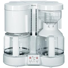 Krups F 464 71 Duothek Plus Doppel-Kaffeeautomat weiss