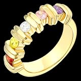 Bolero- Elegant Gold Family Ring - Custom Made to your specifications!