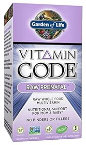 Garden of Life Vitamin Code RAW Prenatal, 180 Capsules