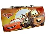 Disney Cars Lightening Mcqueen Tin Tool Box - Tin Box, Great item for kids (for children ages of 3+)
