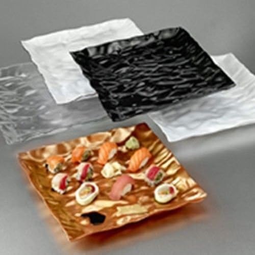EMI Yoshi EMI-CP12-WH Plastic Square 12" Tray - 25 / CS
