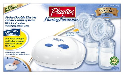 Playtex Petite Double Electric Breast Pump --