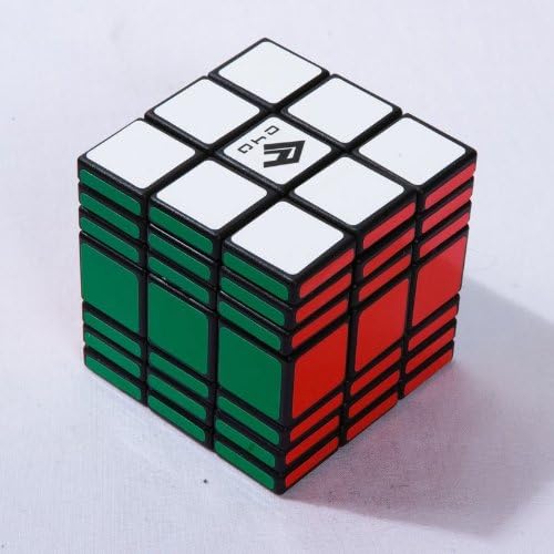 Black C4Y 3x3x7 Fully Functional Cubic Puzzle