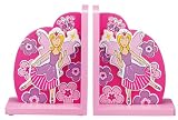 Fair Trade Wooden Bookends - Fairies