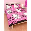 Parure housse de couette Linge de lit Double 2 Personnes Hello Kitty 200 X 200