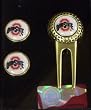 Ohio State Buckeyes Golf Divot Tool & Ball Marker Set