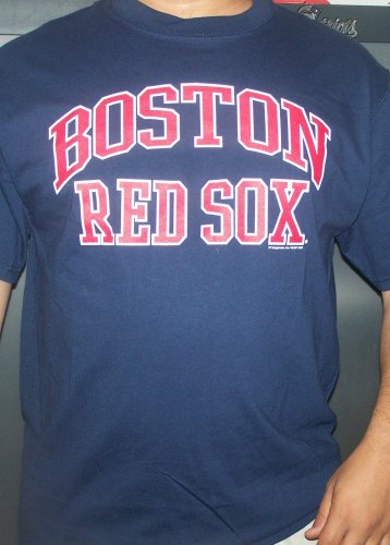 Boston redsox blue T-shirt