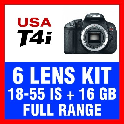 cyber monday price GID CanonT4i_6LensKIT