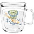 Swirls Shovel & Pail 12 oz Insulated Coffee Mug, Clear