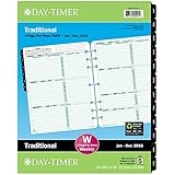 Day-Timer 2-Page-Per-Week Original Planner Refill 2016, 12 Months, Loose-Leaf, Folio Size, 8.5 Inches x 11 Inches (93010)