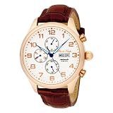Pere de Temps Unisex 3018 Nouveau Classic Automatic Mechanical WatchStainless Steel Rose Gold... by Pere de Temps