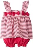 Absorba Baby-Girls Newborn Stripes Creeper