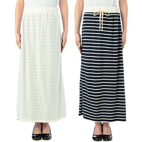 (アナザー サイド スクエア)ANOTHER SIDE SQUARE リバーシブルマキシスカート