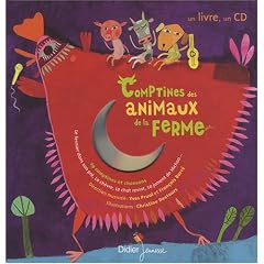 Comptines des animaux de la ferme (1CD audio)